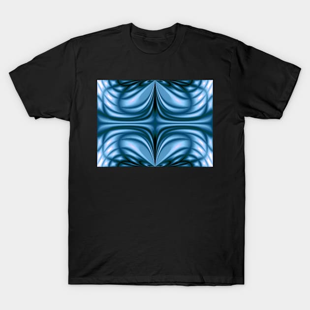 Crests Blue T-Shirt by Veraukoion